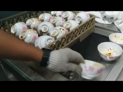 Mesin pencuci piring konveyor