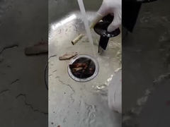 2800r/min 200*200*400mm Pembuang Limbah Makanan dengan Sakelar Opsional